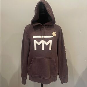 Women’s carhartt  Purple Hoodie medium